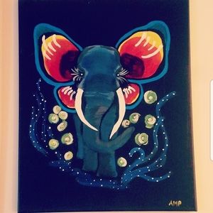 Acrylic painting on canvas